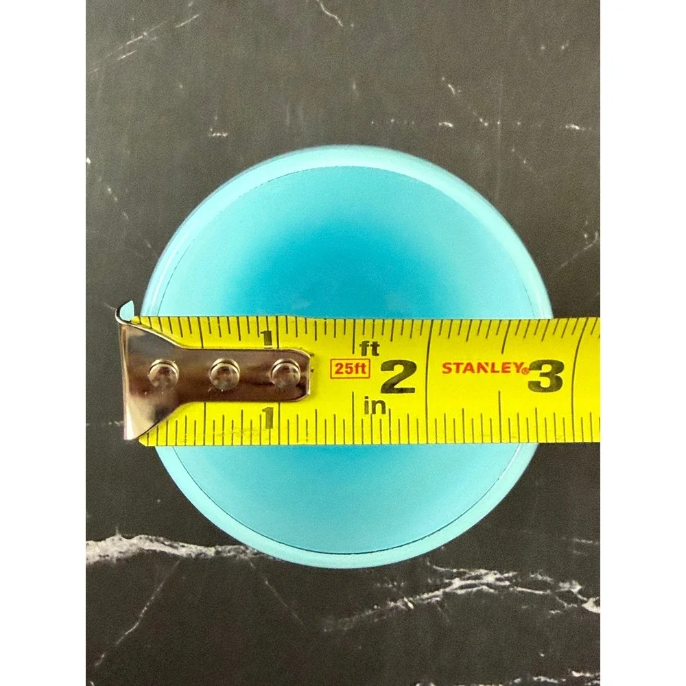 Glassbaby Candle Votive/Holder Ocean (Pre-Triskelion!) RARE Find! 3 7/8in
